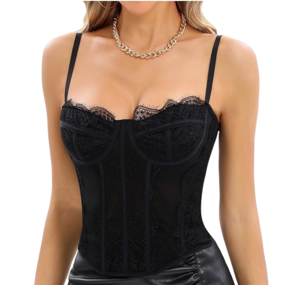 NWT Bailydel Lace Sexy Bustier Corset